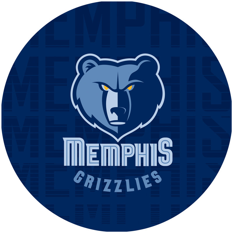 Table de bar avec repose-pieds NBA City, Grizzlies de Memphis