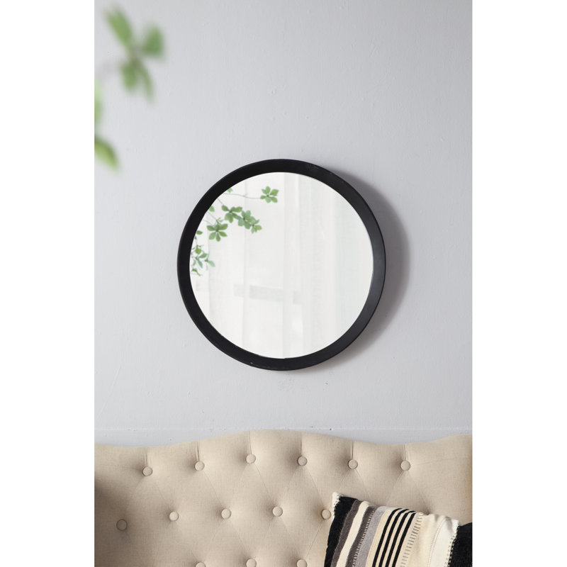 Miroir de salle de bain Mango, Noir