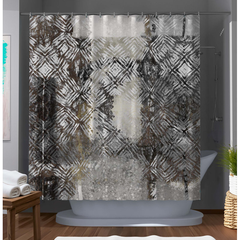 Abstract Shower Curtain