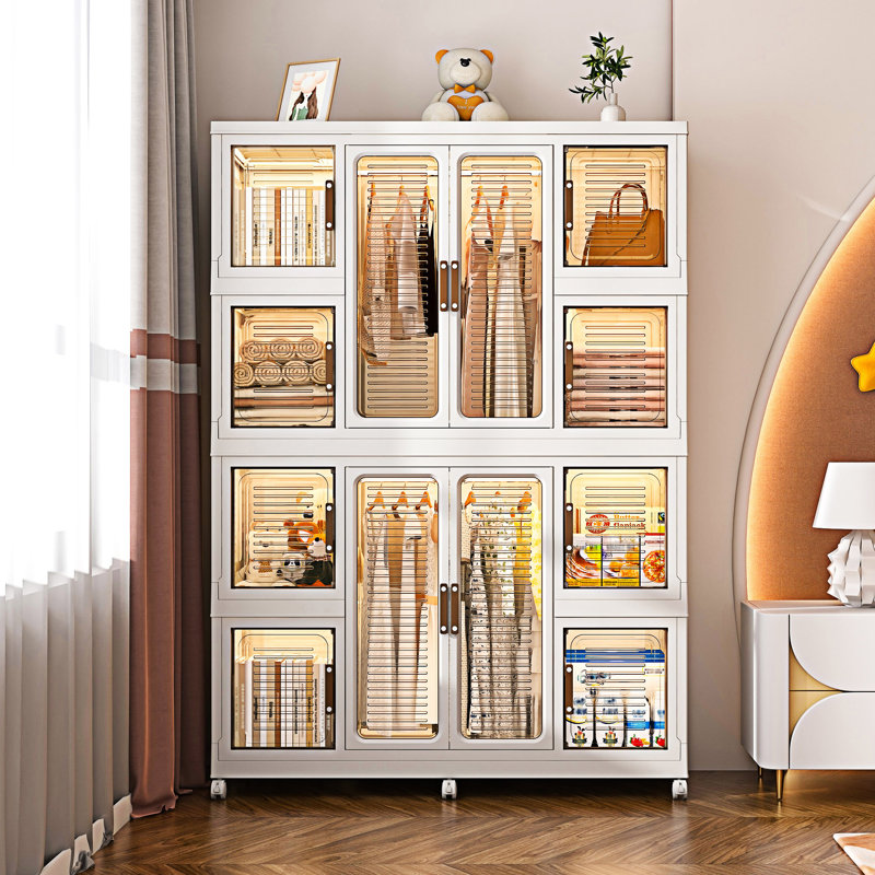 Organisateur de rangement pour garde-robe portable