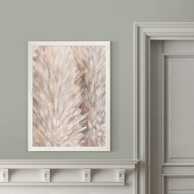«Pampas Grass III» par Paul Cezanne, reproduction d'art sur toile encadrée