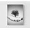 Reproduction de paysage d'hiver, reproduction d'arbre d'hiver, photographie d'arbre noir, photo de paysage en noir et blanc, art mural de photographie de nature