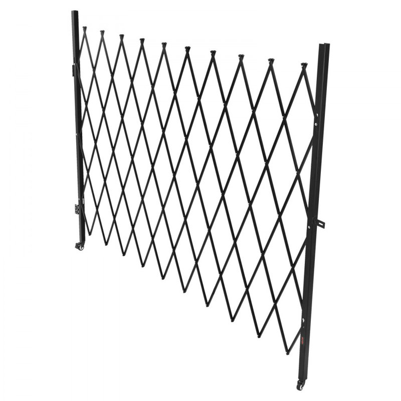 Steel Gate Fencing, 222.5cm H x 237.7cm W