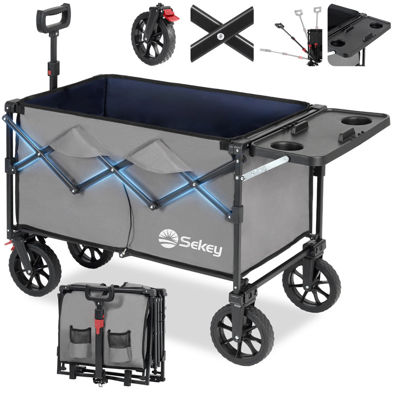 Garden Carts, Blue/Grey