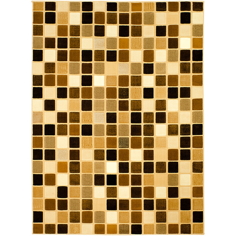 Geometric Indoor Rug, 5'2" x 7'2"