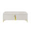 2-Pieces Bedroom Sets,Queen Size Upholstered Platform Bed with Hydraulic Storage System,Storage Ottoman with Metal Legs