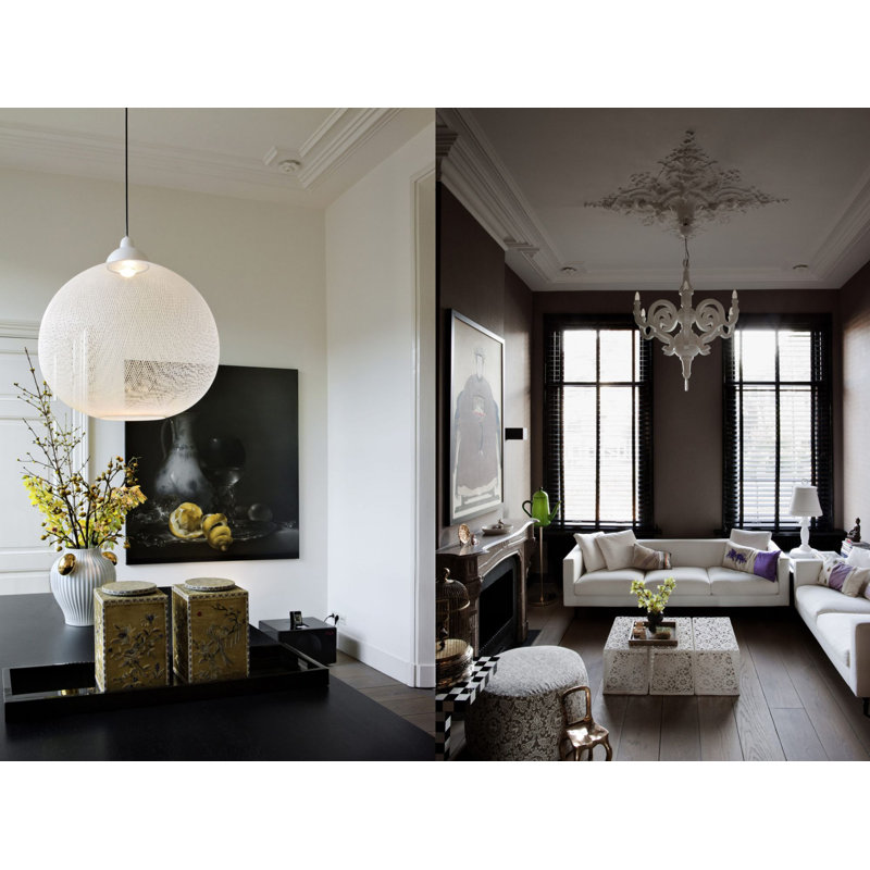 Paper 6 - Light Chandelier, 61" H x 57.9" W x 57.9" D