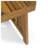 Teak Acacia Wood Kyoto Side Table, 21.5" Outdoor Patio End Table