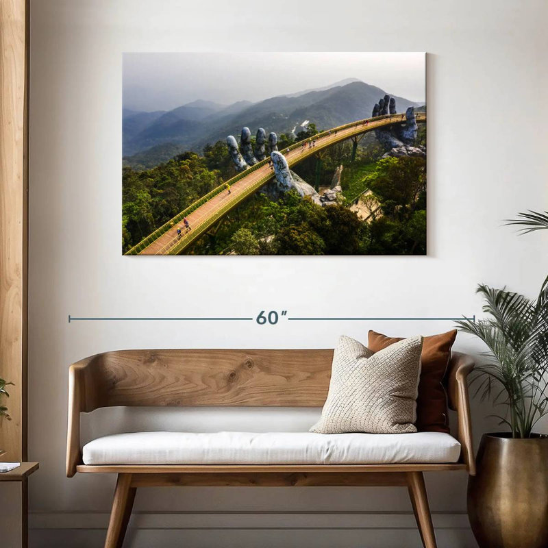 Lilie Ba Na Hills Golden Bridge, H 30 po x l 45 po