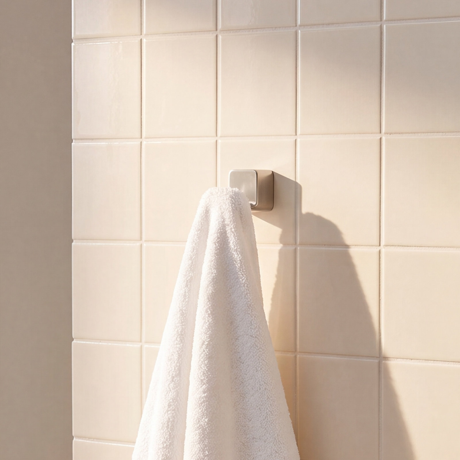 90 Degree Wall-Mounted Robe Hook, Brushed Nickel