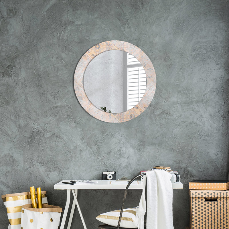Huldar Glass Flat Wall Mirror