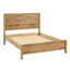 Ensemble de 2 articles pour chambre à coucher, un grand lit et une table de chevet avec 2 tiroirs Hibir-1235192377-1235192380