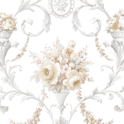 Motif floral ornemental