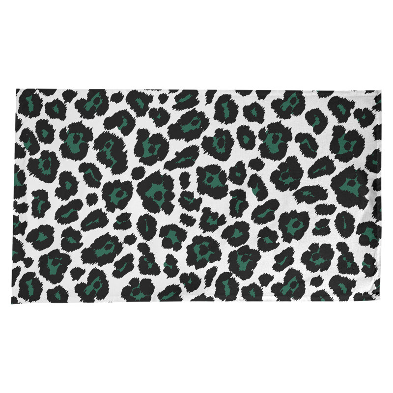 Nappe en mélange de coton à carreaux Luxury Luxury, 58 po x 58 po, Blanc / noir / bleu