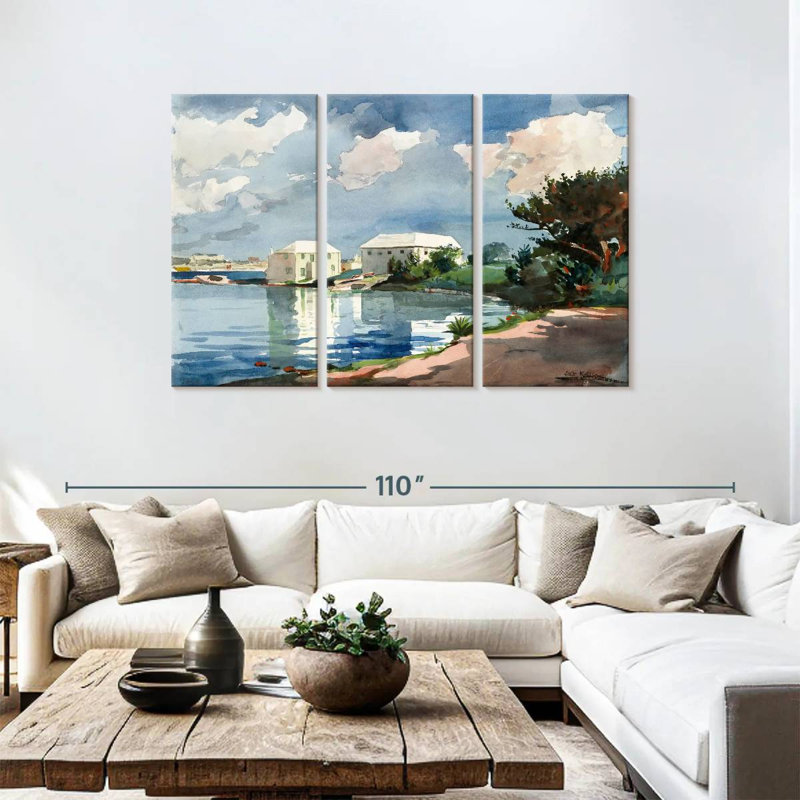 Rorry Salt Kettle Bermuda, 48" H x 74" W