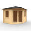 10x10w Bengal Corner Cabin | 28mm Log Cabin