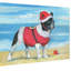 «Santa at the Beach» par Eyre Tarney - reproduction sur toile-21594210