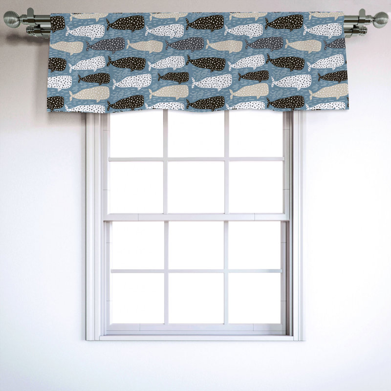 Sateen Ruffled Window Valance