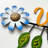 Caselli Metal Insects Garden Stake