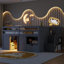 Lits avec rangement, lit mezzanine double en bois aggloméré, chambre d'enfant moderne