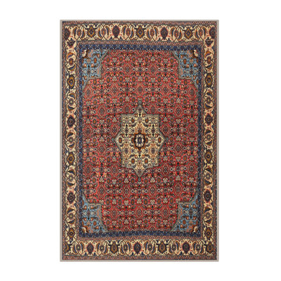 Tapis oriental brun / bleu
