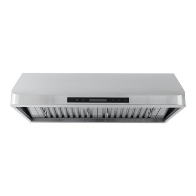 PROLINE 48-Inch Under Cabinet Range Hood, Ducted, 900 CFM, Stainless Steel, LED Lights, ULTRA-QUIET Blower Motor, 4 Speed, 3-Year Warranty, Dishwasher-Safe Filters