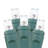 Outdoor 100 - Bulb 50'' Plug-in LED Wide Angle LED String Light-1371592916-1371592922