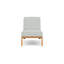 Alpine Outdoor Teak Chaise Lounge-1700104193