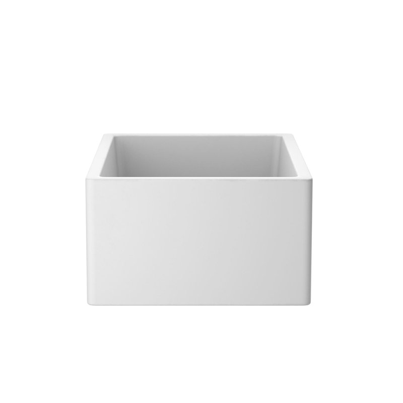 NativeStone® 24" L x 18" W Kitchen Sink, Pearl