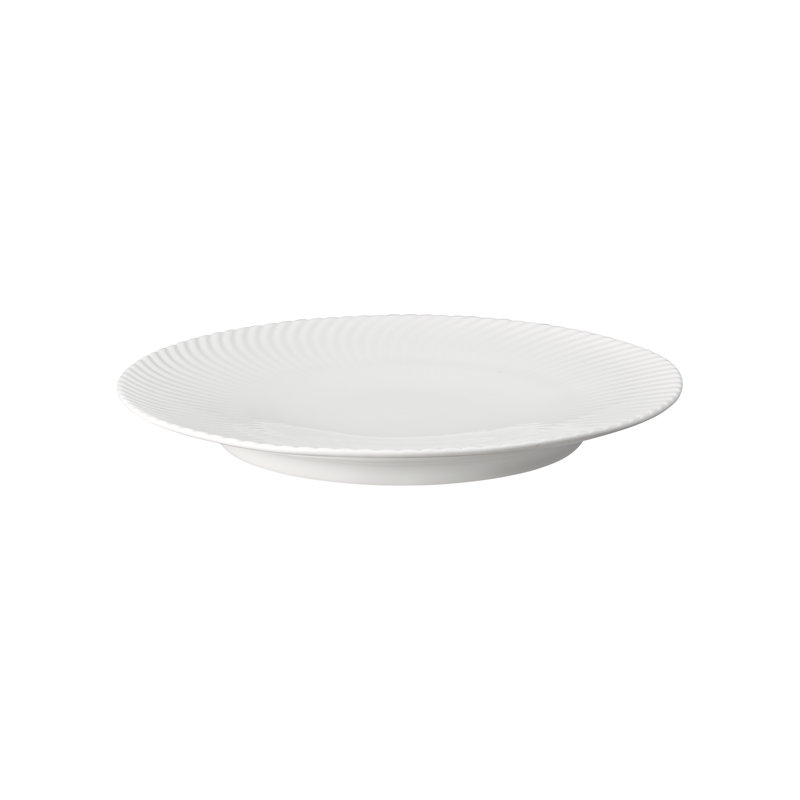 Porcelain Arc White Dinner Plate, White