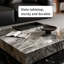 Table basse carrée sur pied avec plateau-671814150-671814148-671814195
