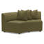 Alston Armless Curved Sofa-359323289