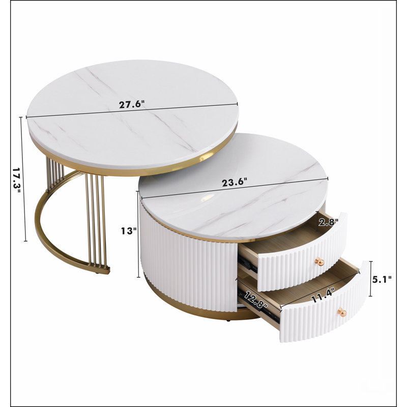 Table basse 2 pièces Modern Modern