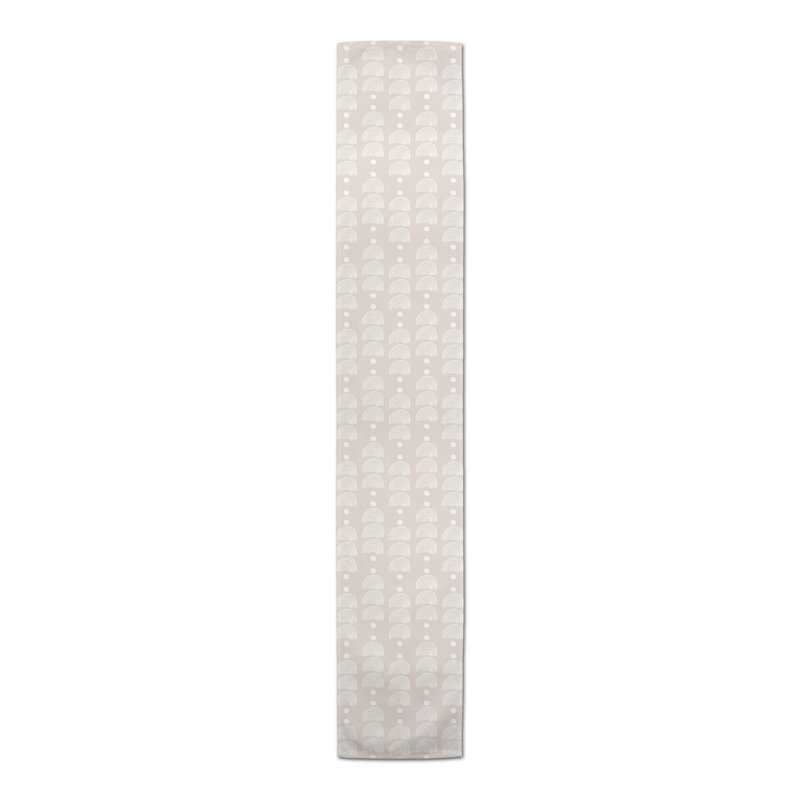 Geometric Circle Table Runner, 90"