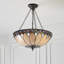 Pierceton 3 - Light Bronze Bowl Pendant
