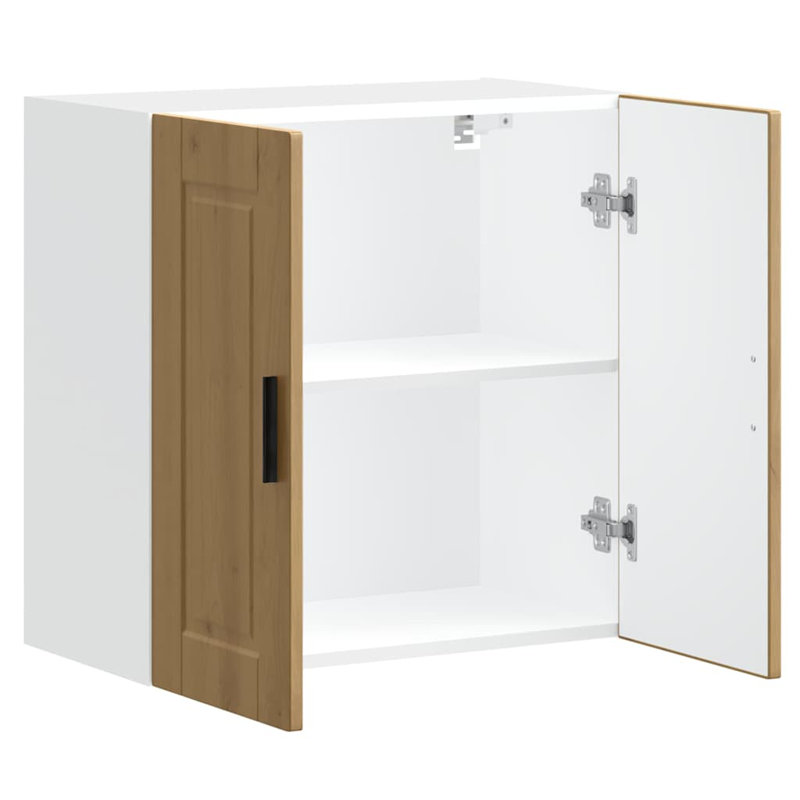 Vidaxl Kitchen Wall Cabinet Engineered Wood Medium, Artisian Oak