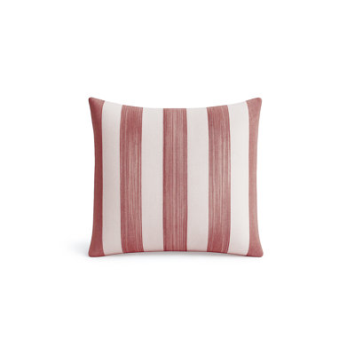 Mint Green Sardinia Stripe Indoor Outdoor Pillow 20x20