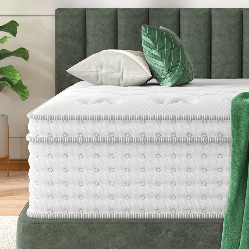 12"/14" Medium Mattress,Hybrid Memory Foam Hotel Collection Mattress,Pocket Spring for Pressure Relief & Motion Isolation