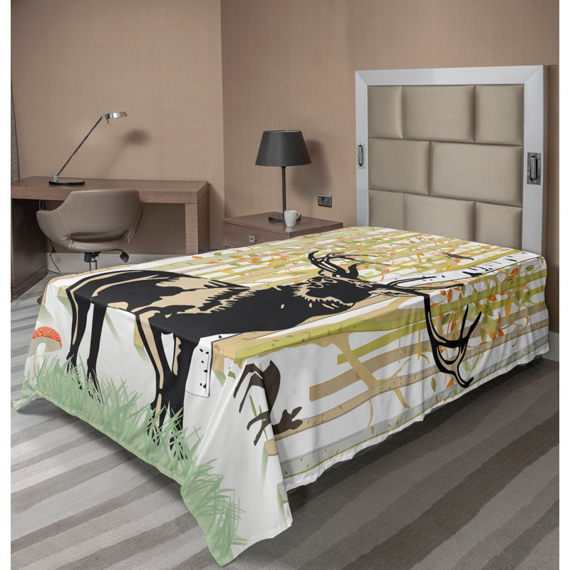 Drap plat Ambesonne, Simple