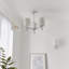 Iyanna 3 - Light Shaded Chandelier