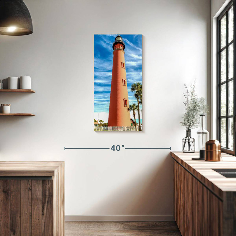 Ponce De Leon Lighthouse, 36" H x 18" W