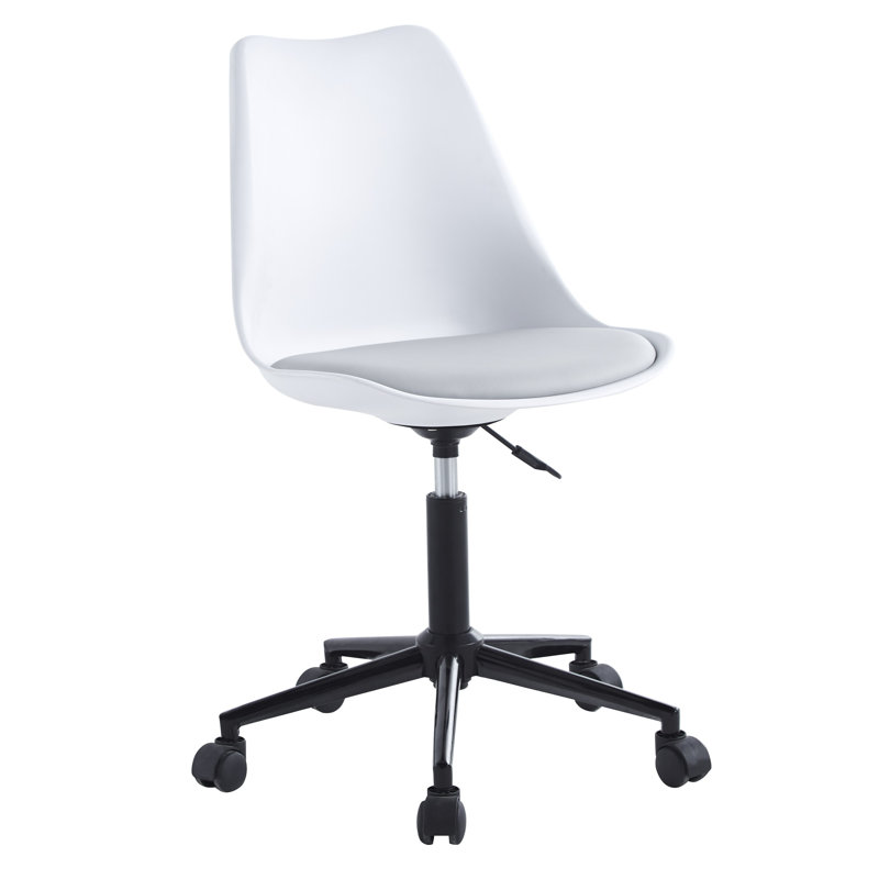 Chaise de bureau Kinman, Blanc