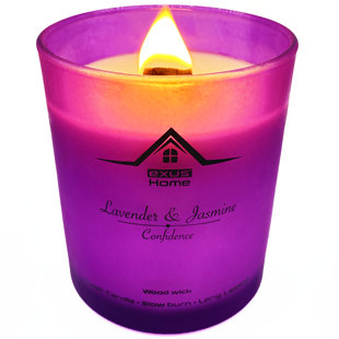 Lavender Jasmine Scented Jar Candle