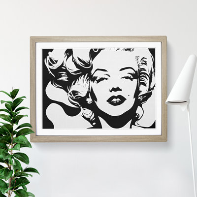 Marilyn Monroe In Monochrome Vol.1 - Single Picture Frame Print