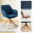 Upholstered Swivel Office Desk Chair-198951418