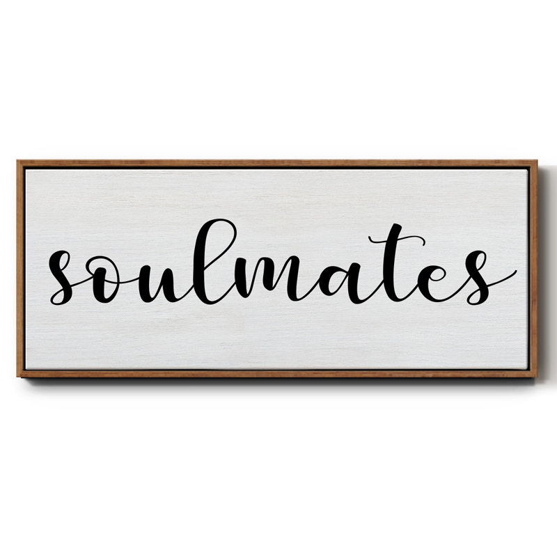 Soulmates- Framed Canvas