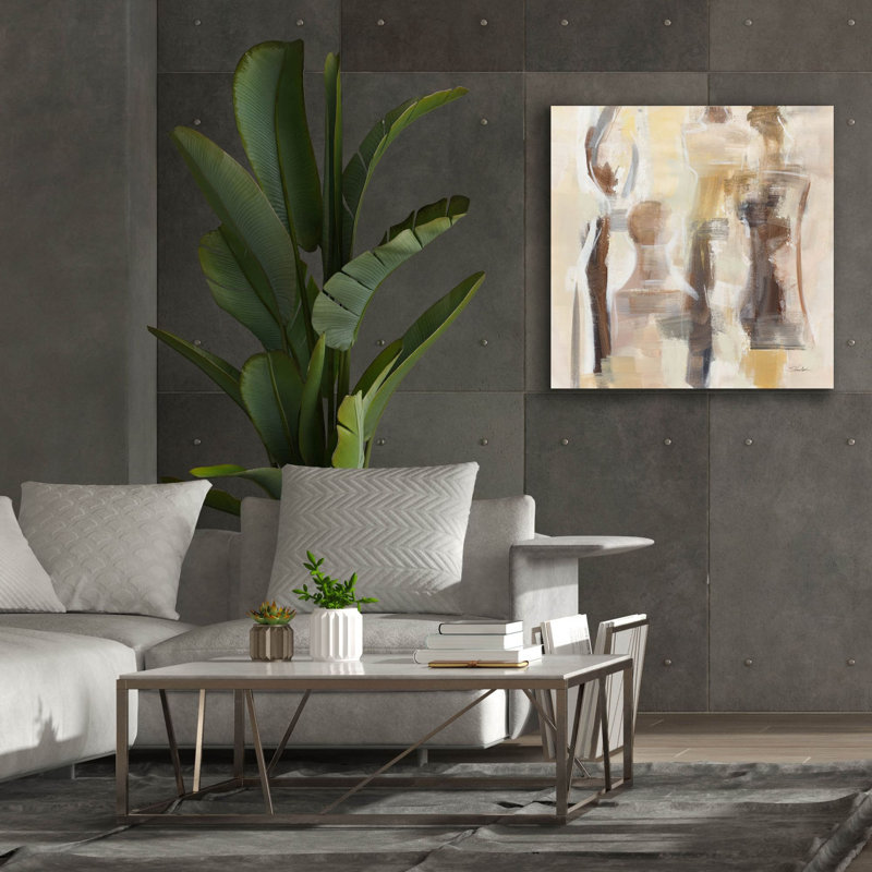 Epic Graffiti 'Deconstructed Chess'  by Silvia Vassileva Canvas Wall Art, 37" x 37"