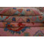 Pink Geometric Oushak Indian Area Rug 8x10