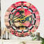 Solid Wood Wall Clock-1163169030