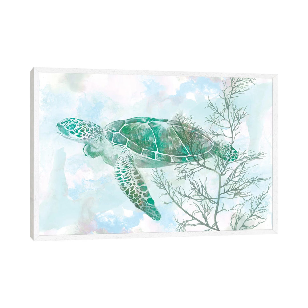 Watercolor Sea Turtle II